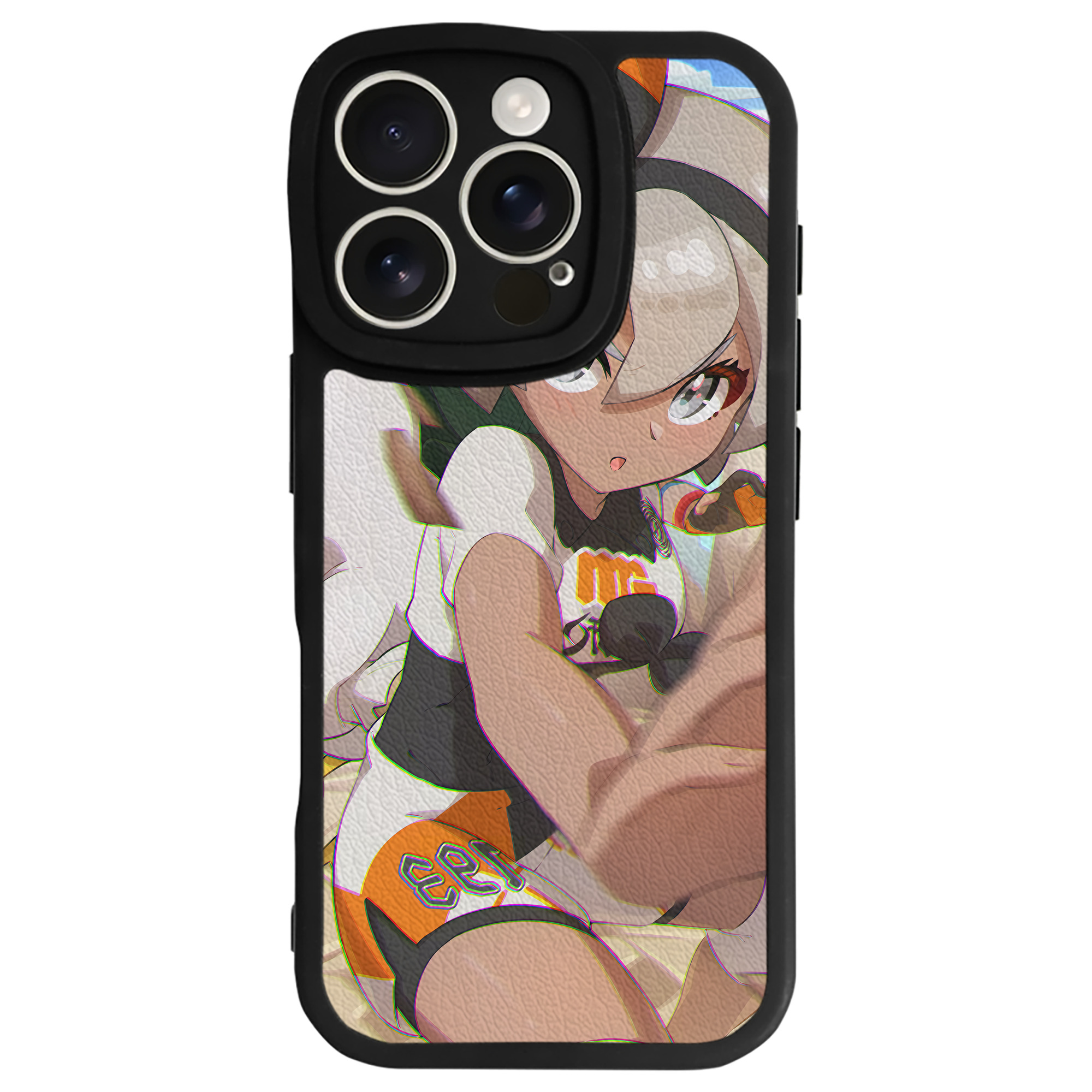 （画像用） ポケットモンスター Pokémon 【iPhone 16シリーズ対応】シリコンスマホケース（レザー調） 材質：シリコン